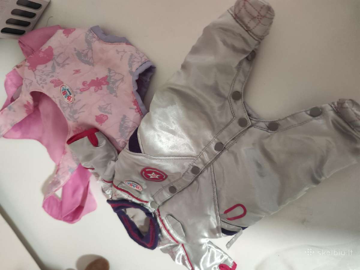 Kombinezonas ir nešioklė baby born lėlei - nuotraukos Nr. 3