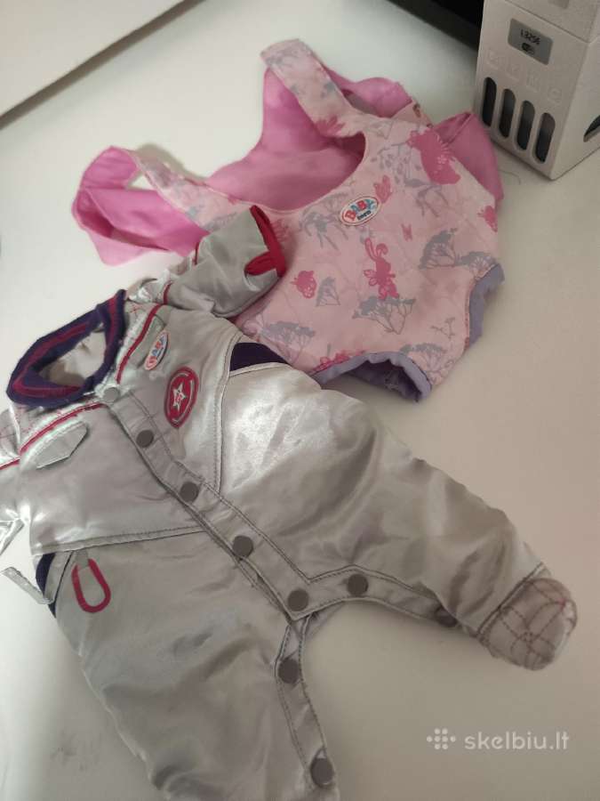 Kombinezonas ir nešioklė baby born lėlei - nuotraukos Nr. 4