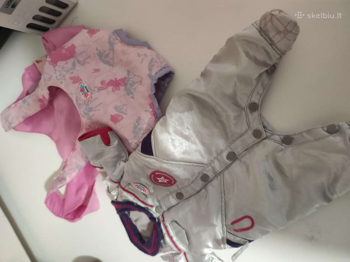 Kombinezonas ir nešioklė baby born lėlei - nuotraukos Nr. 6