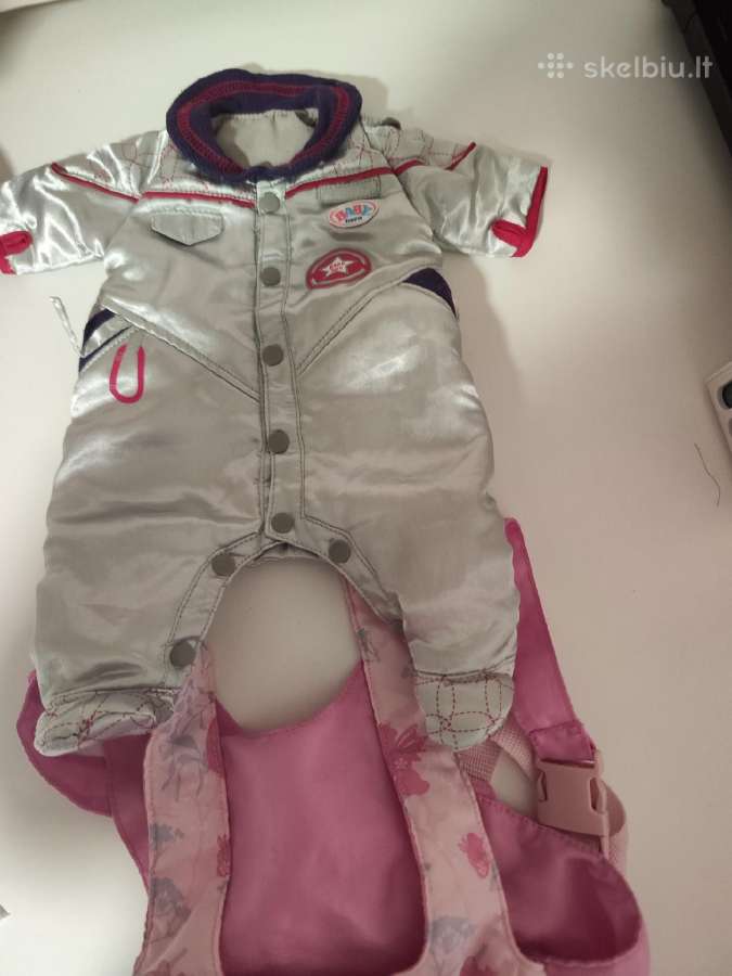 Kombinezonas ir nešioklė baby born lėlei - nuotraukos Nr. 7
