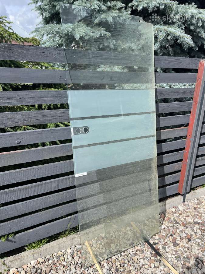 Stiklinės durys / grūdintas stiklas 10 mm
