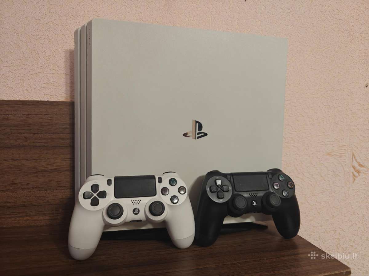 Ps4 pro 1tb (baltas)
