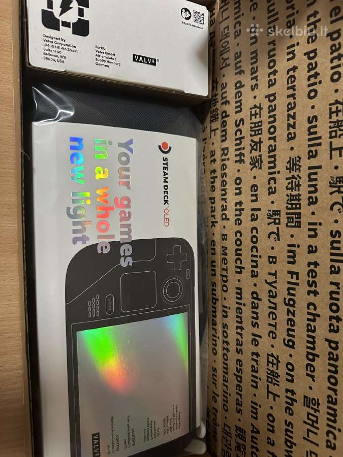 Steam Deck Oled 1tb neišpakuotas