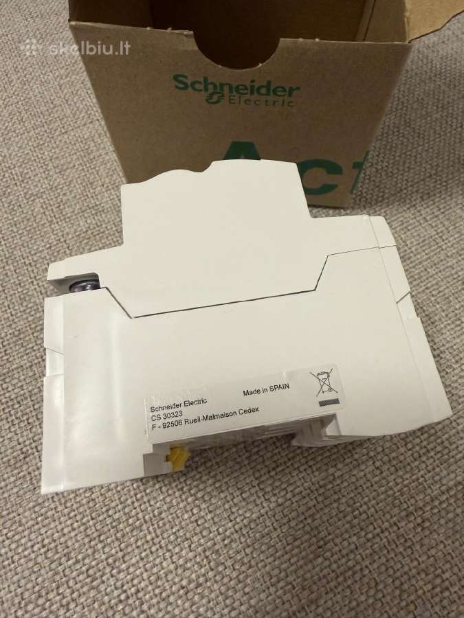 Srovės nuotekio relės Schneider Electric 40a - nuotraukos Nr. 4