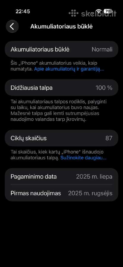 iPhone Air 256 - nuotraukos Nr. 2