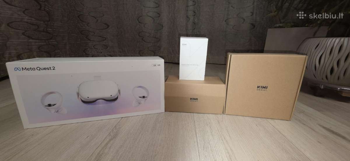 Parduodamas Oculus Quest 2 su kiwi priedais