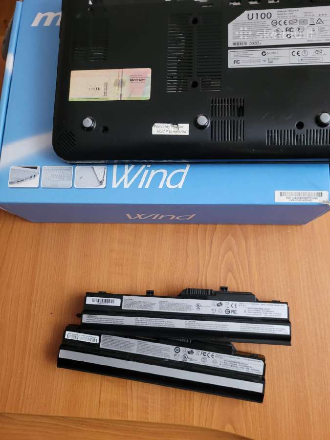 Apardytas Msi Wind U100 kompiuteris su krovikliu - nuotraukos Nr. 9