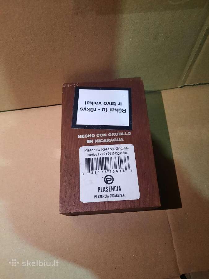 36. 2.2 Cigarų dėžė Plasencia Nesticos [maža] - nuotraukos Nr. 7