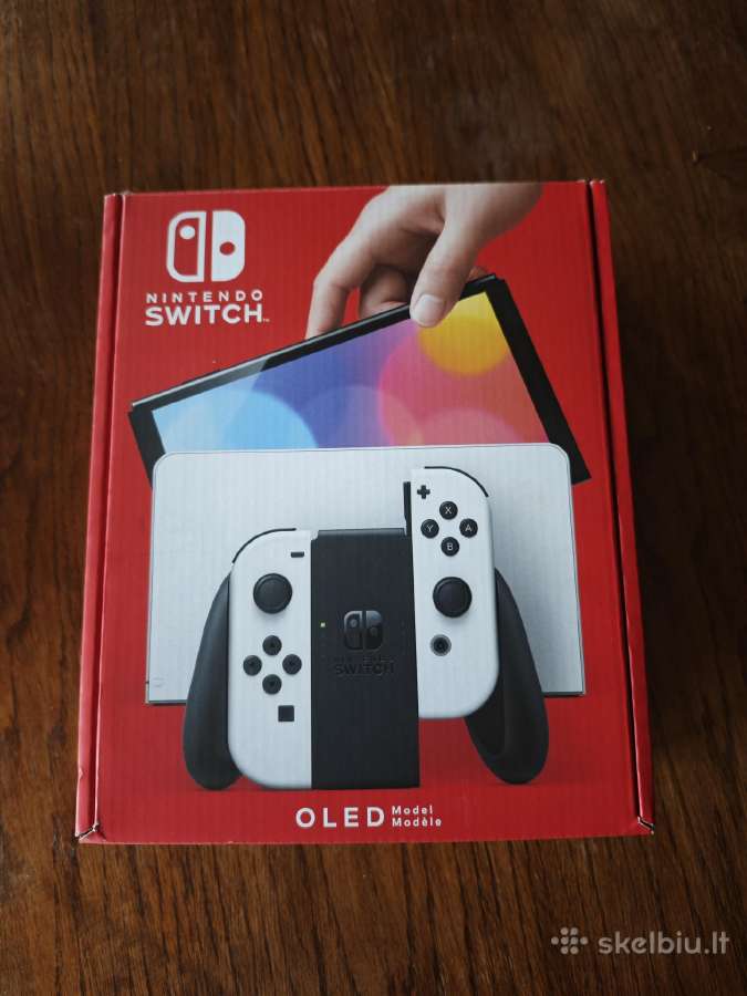 Naujas Nintendo Switch oled