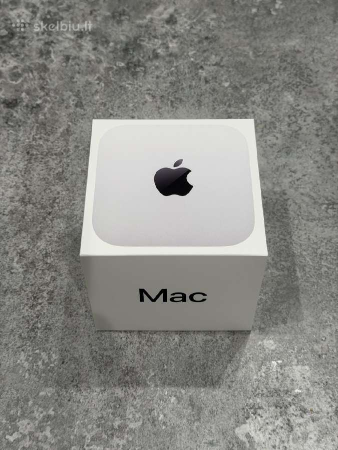 Apple Mac Mini M4 16gb/256gb apynaujis - nuotraukos Nr. 2