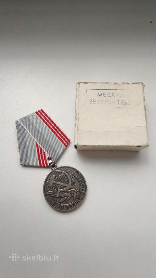 Tarybinis medalis - veteran truda