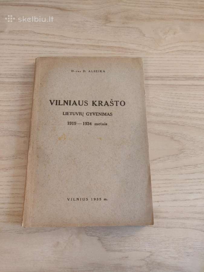 Vilniaus Krašto Lietuvių Gyvenimas 1919-1934m.