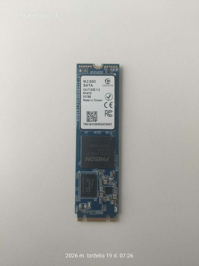 1tb pramoninio lygio diskas M. 2 SSD