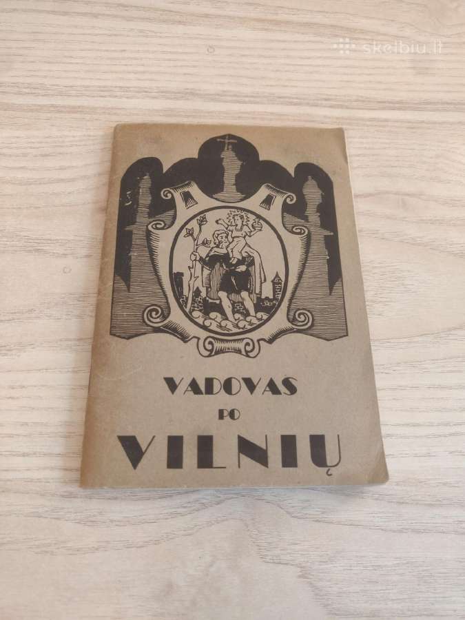 Vadovas Po Vilnių 1938m. ( Su žemėlapiu)