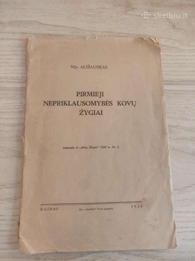 Pirmieji Nepriklausomybės Kovų Žygiai ( 1939m )