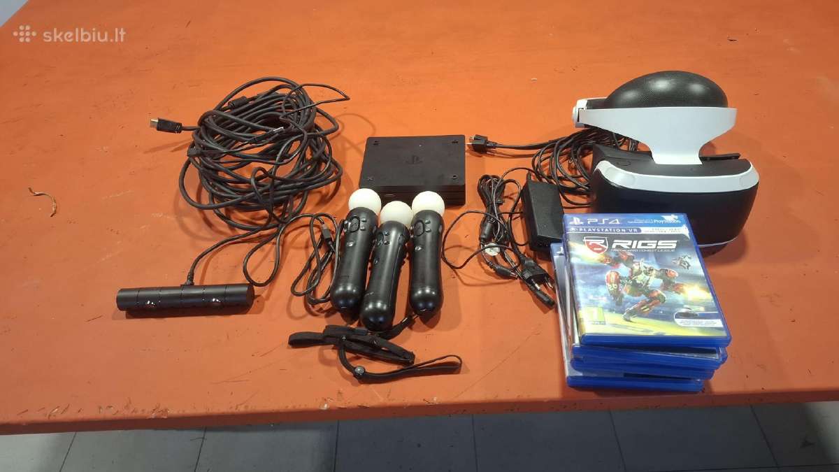 Ps4 vr komplektas
