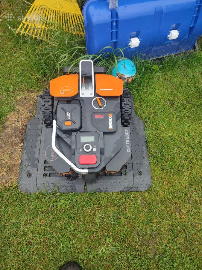 Worx wr206e robotas belaidis