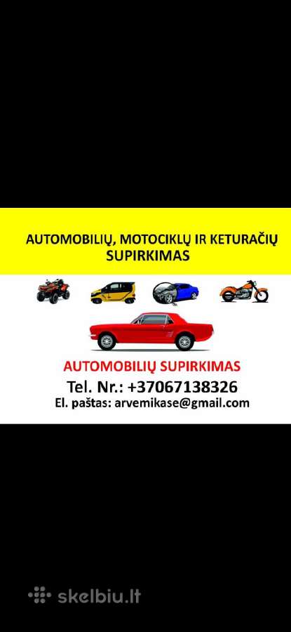 Automobilių supirkimas - nuotraukos Nr. 12