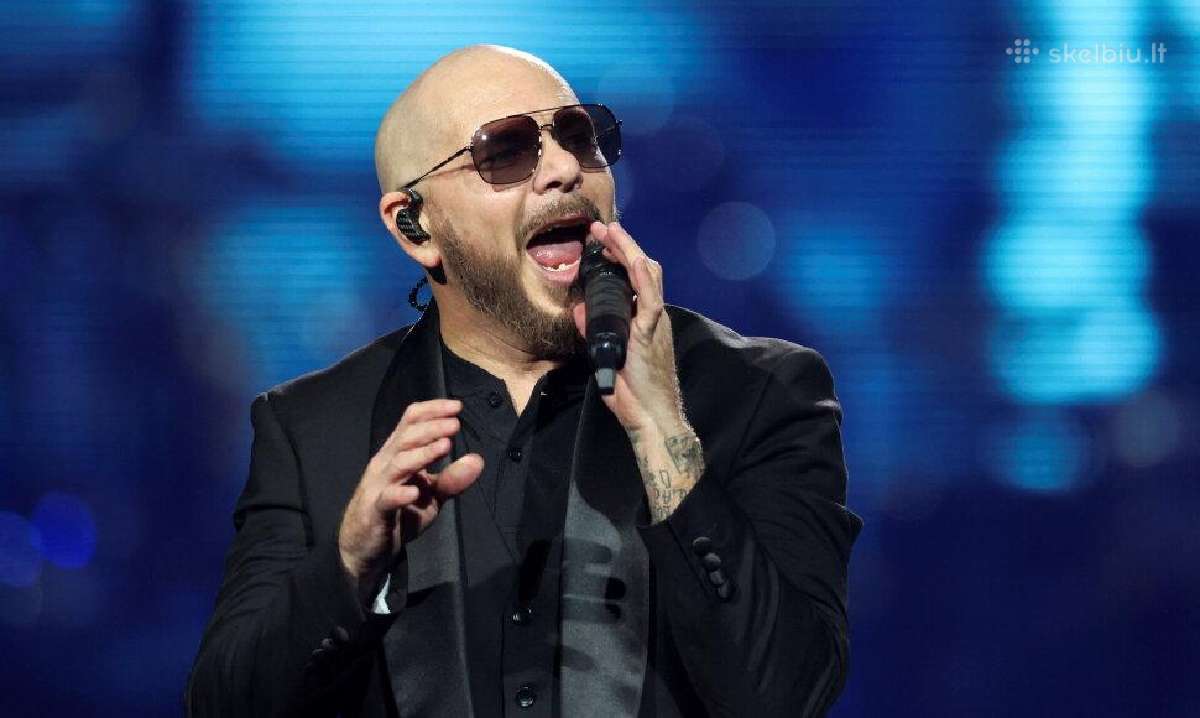 Pitbull stovimi bilietai 07.31d