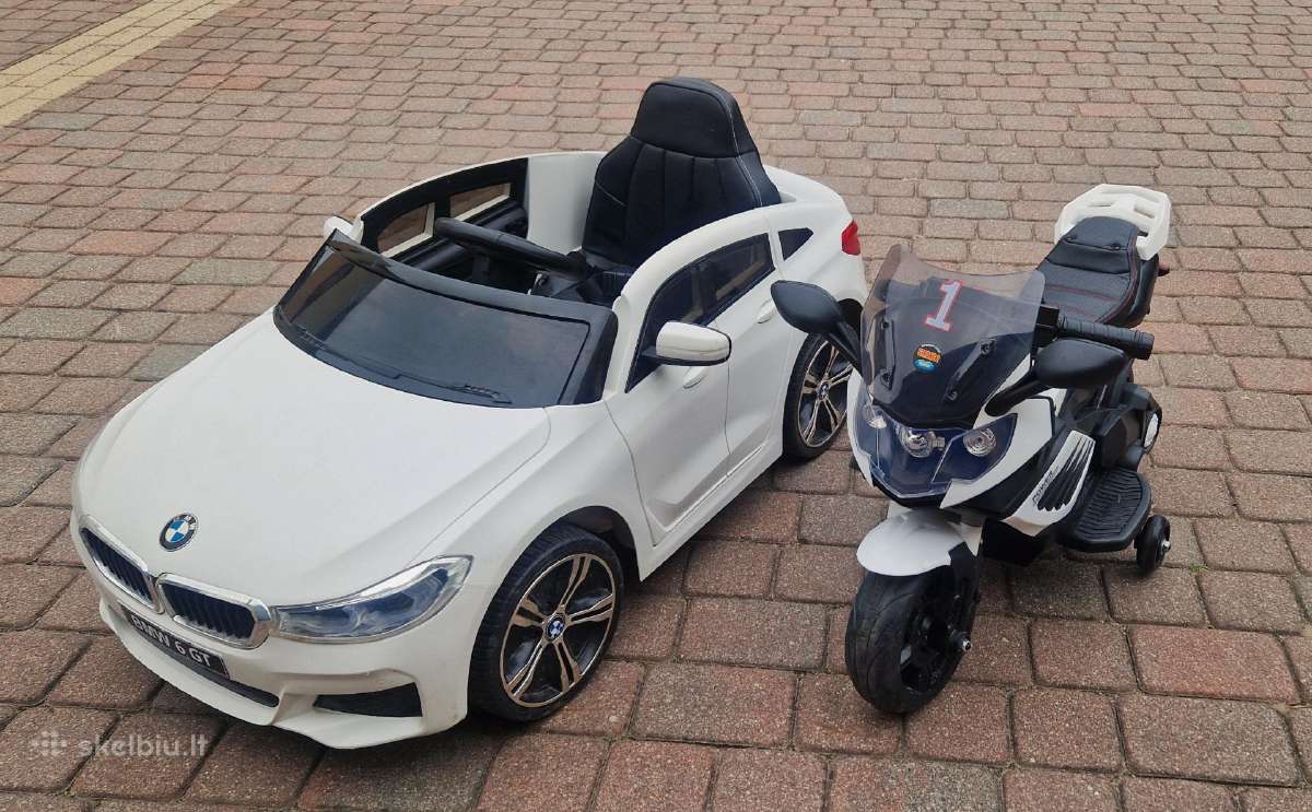 Elektrinis Bmw ir motociklas