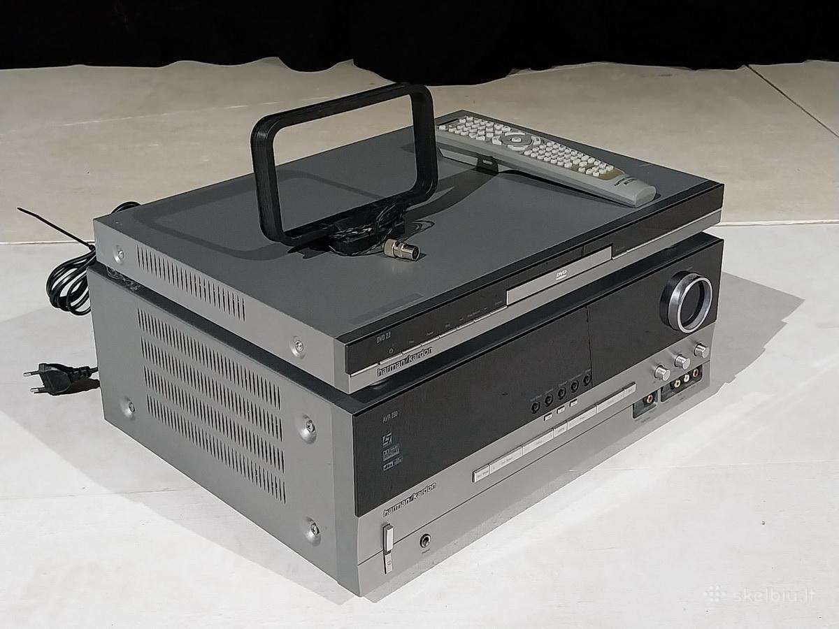 Harman Kardon Avr 230 Namų kino stiprintuvas ir CD