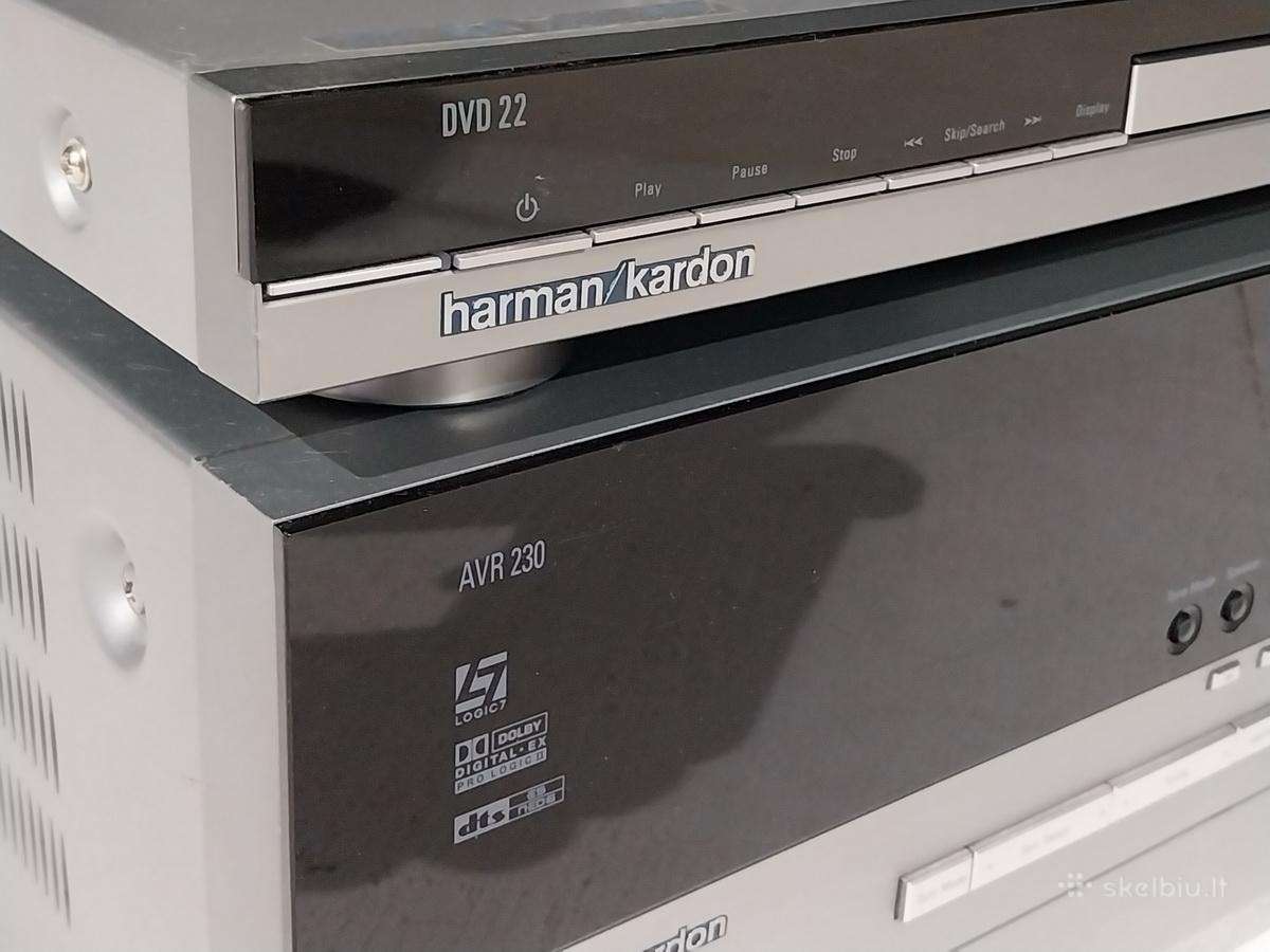 Harman Kardon Avr 230 Namų kino stiprintuvas ir CD - nuotraukos Nr. 2