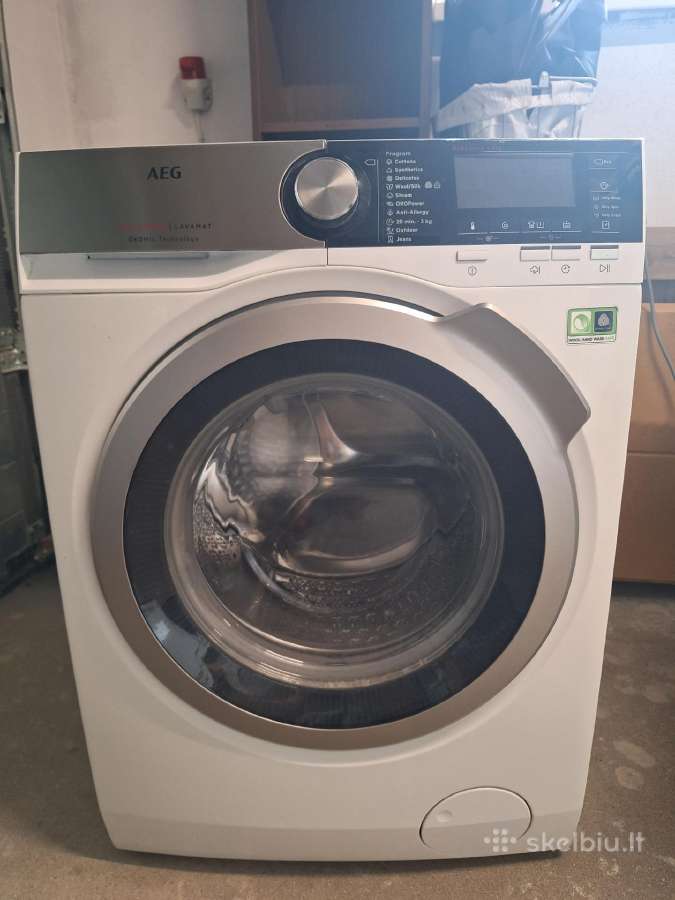 Aeg 8000 skalbimo mašina