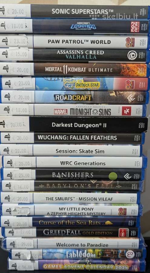 Gal tave sudomins Playstation 5 žaidimai