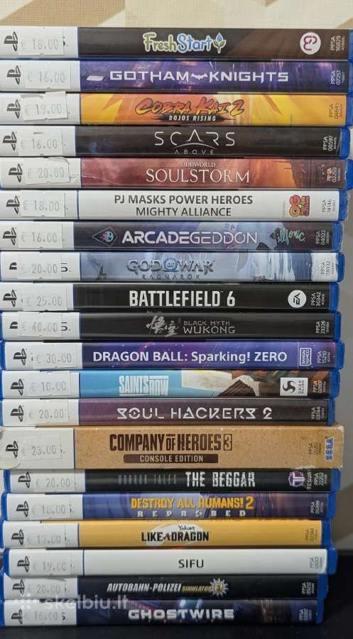 Gal tave sudomins Playstation 5 žaidimai - nuotraukos Nr. 4