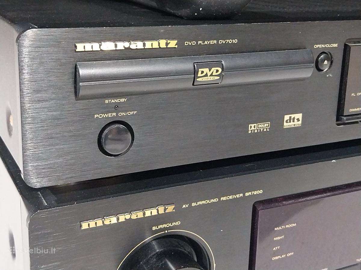 Marantz AV Sr7200 ir Marantz Dv7010 - nuotraukos Nr. 2