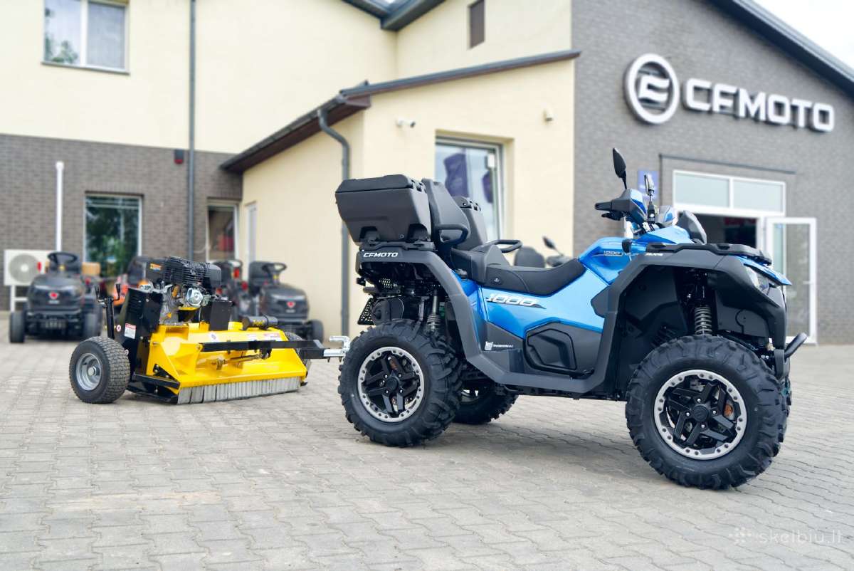 Gust Atv120 Mulčeris keturračiui - nuotraukos Nr. 2