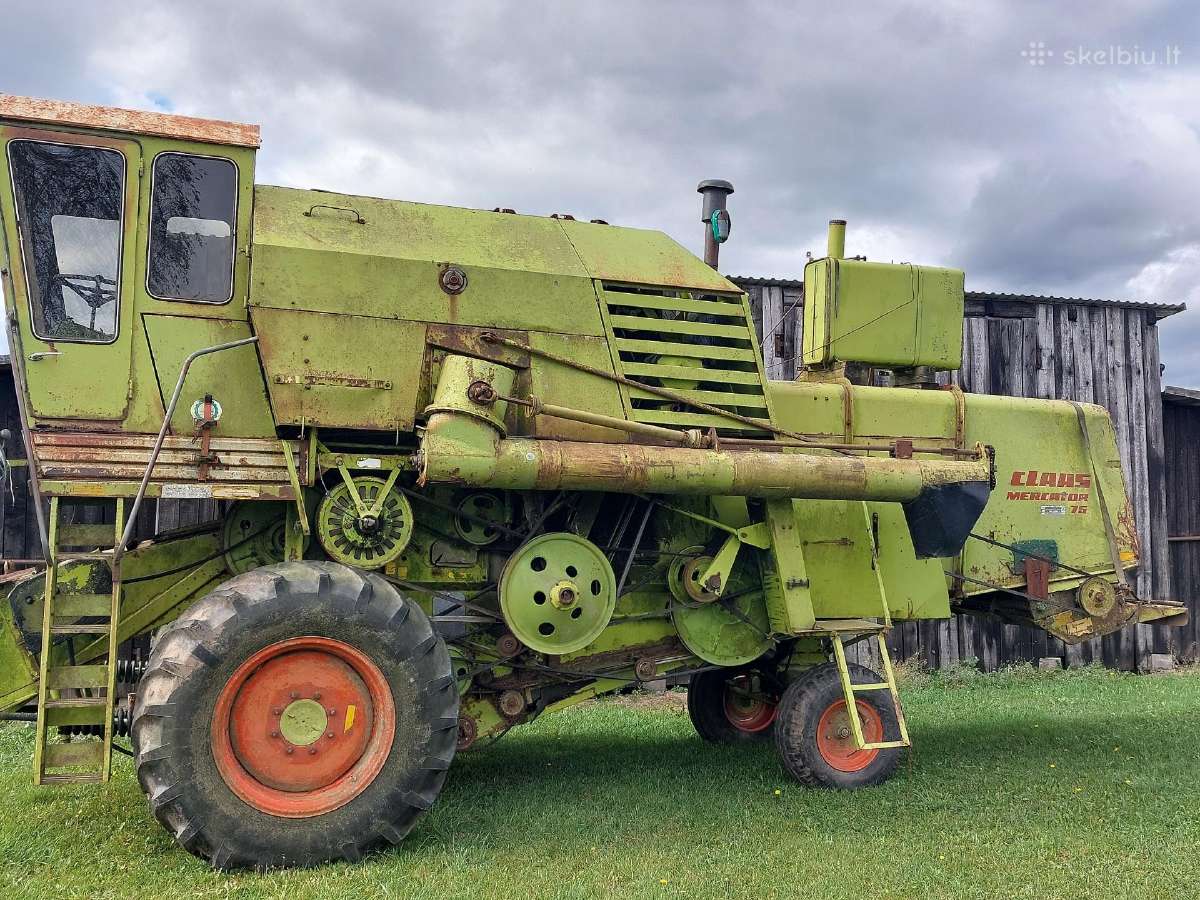 Claas Mecator-75 ,60 ,70,50 dalimis su dokumentais