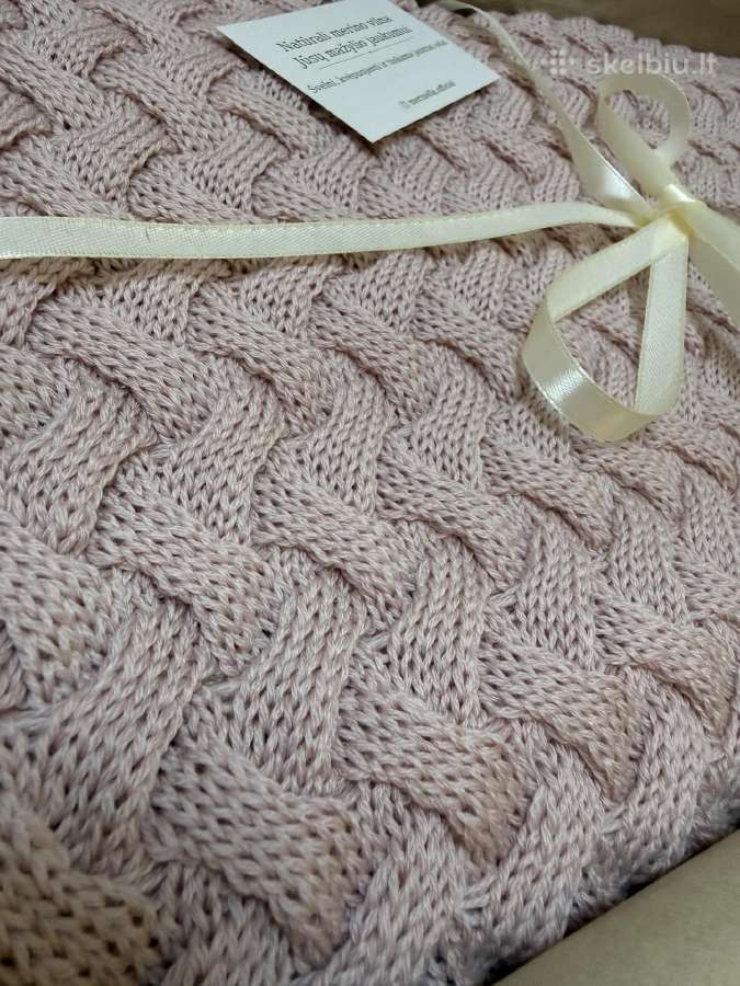 100% merino vilnos pledukai kudikiui, naujagimiui - nuotraukos Nr. 20