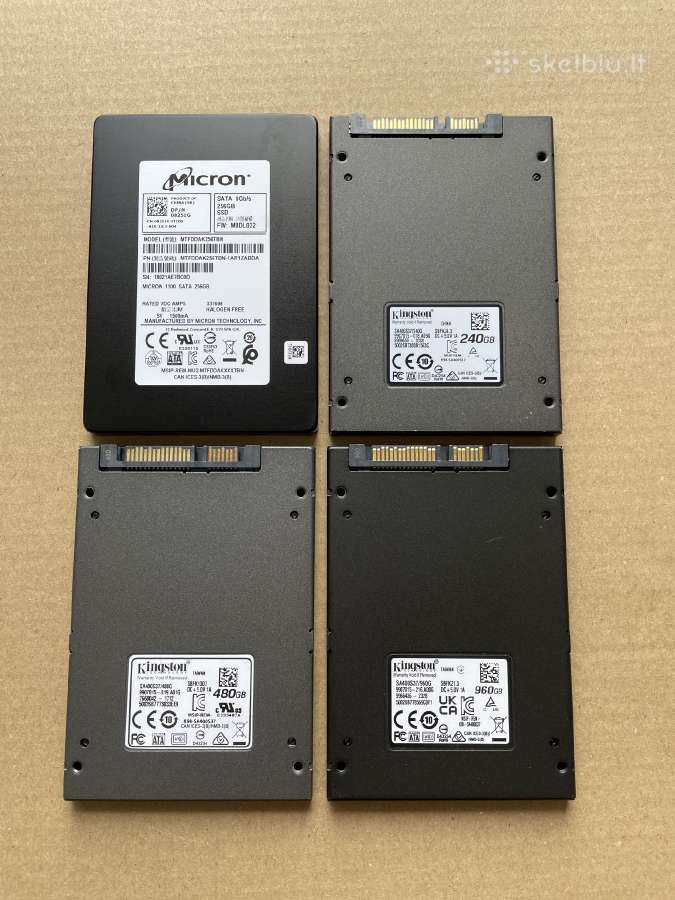 2.5" Sata SSD 500gb/1tb