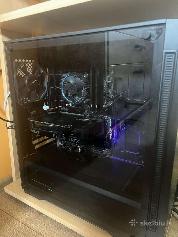 I5-12400f/16gb/rtx 4060 8gb/1tb SSD/garantija