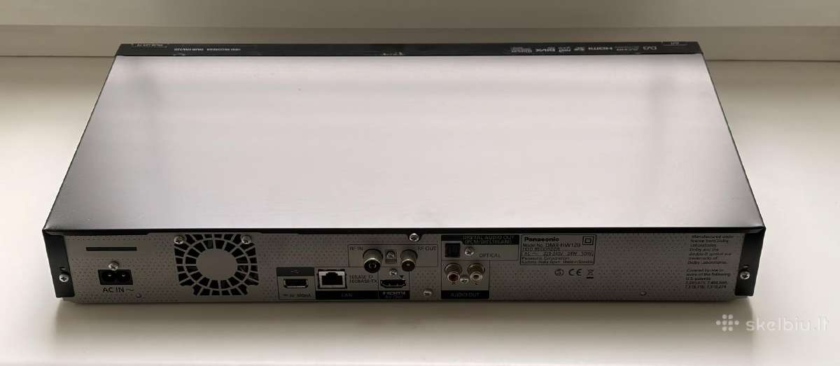 Panasonic Dmr-hw120 500gb HDD medijos grotuvas - nuotraukos Nr. 2