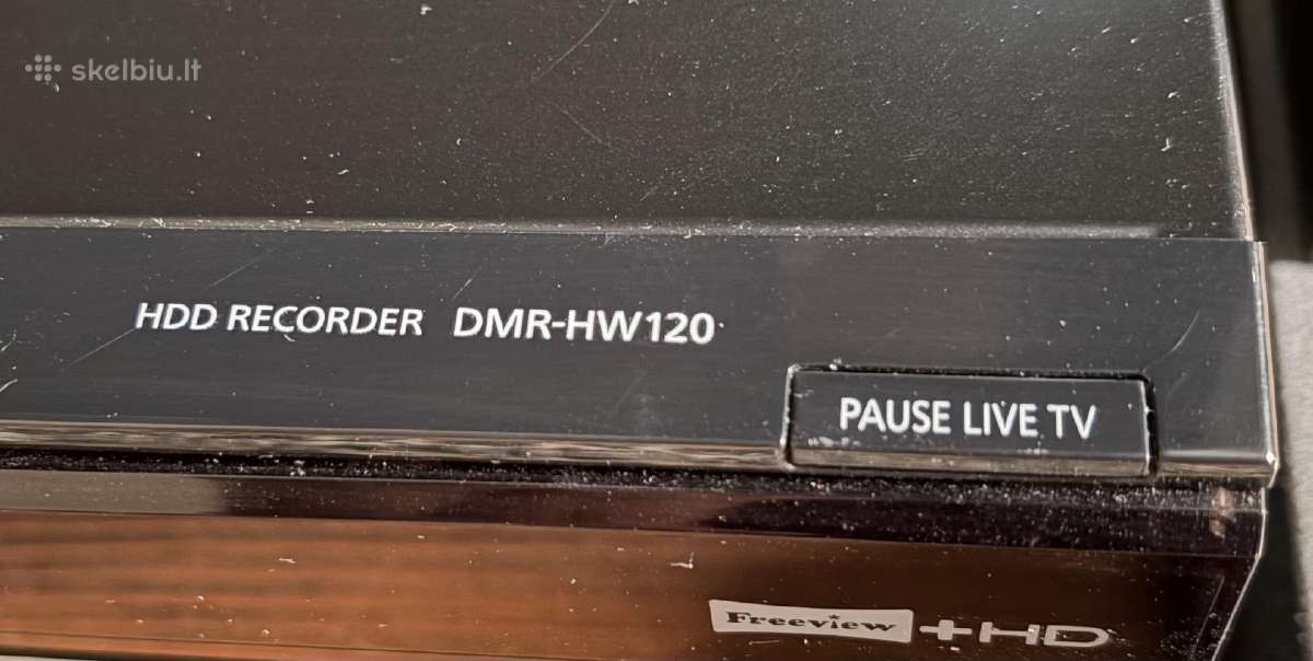 Panasonic Dmr-hw120 500gb HDD medijos grotuvas - nuotraukos Nr. 3