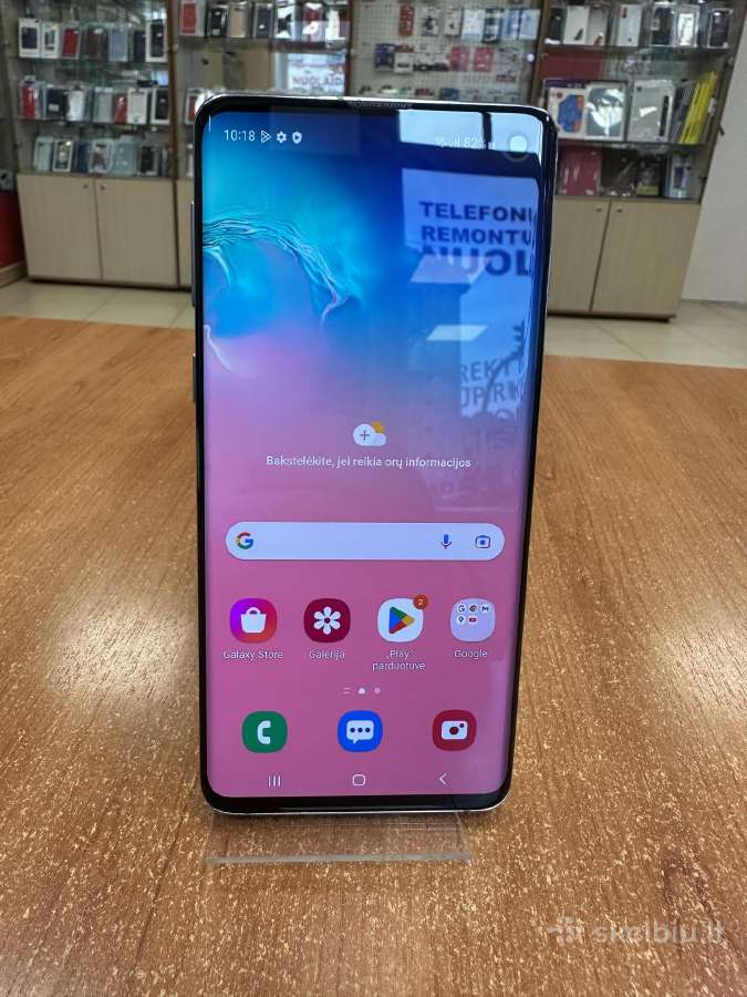Samsung G973 Galaxy S10 128gb (naudotas)