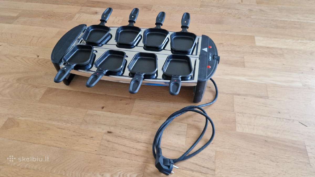Elektrinis grilis raclette "Clatronic" - nuotraukos Nr. 2