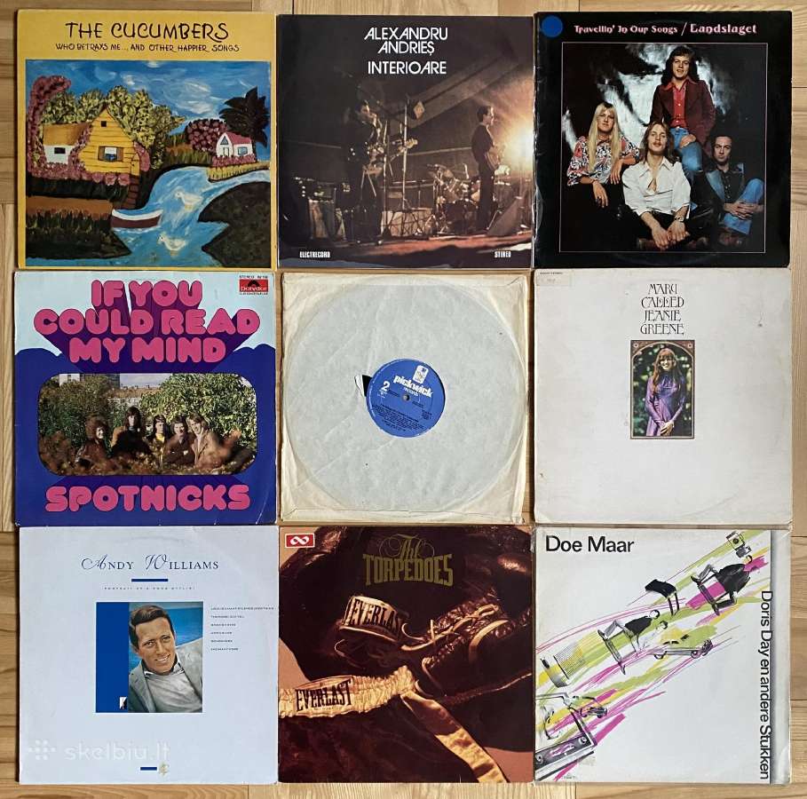 Įvairios vinilinės plokštelės - nuotraukos Nr. 5