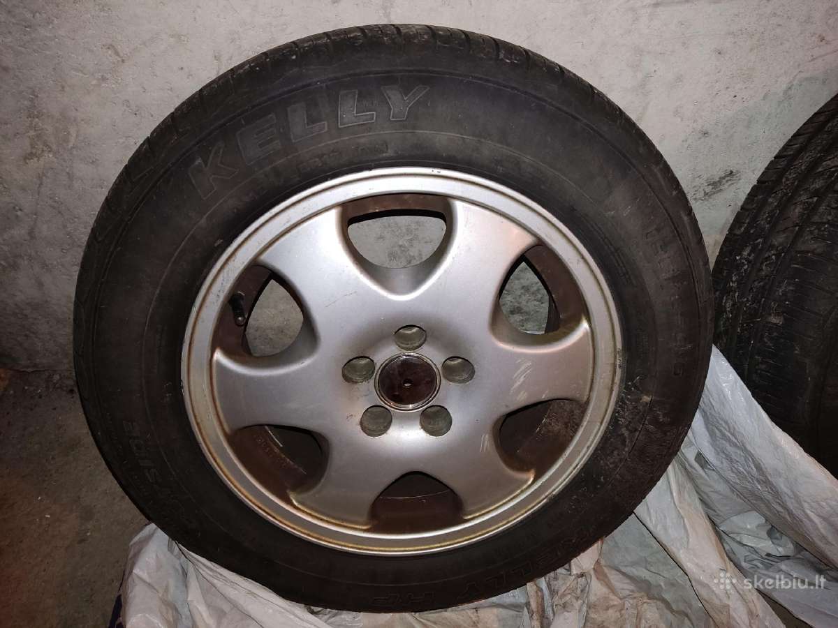 Lieti ratlankiai 5x100 su 195/65 R15 padangomis - nuotraukos Nr. 6