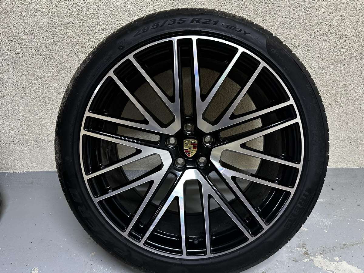 Porsche Macan Facelift Oem R21 ratlankiai - nuotraukos Nr. 2