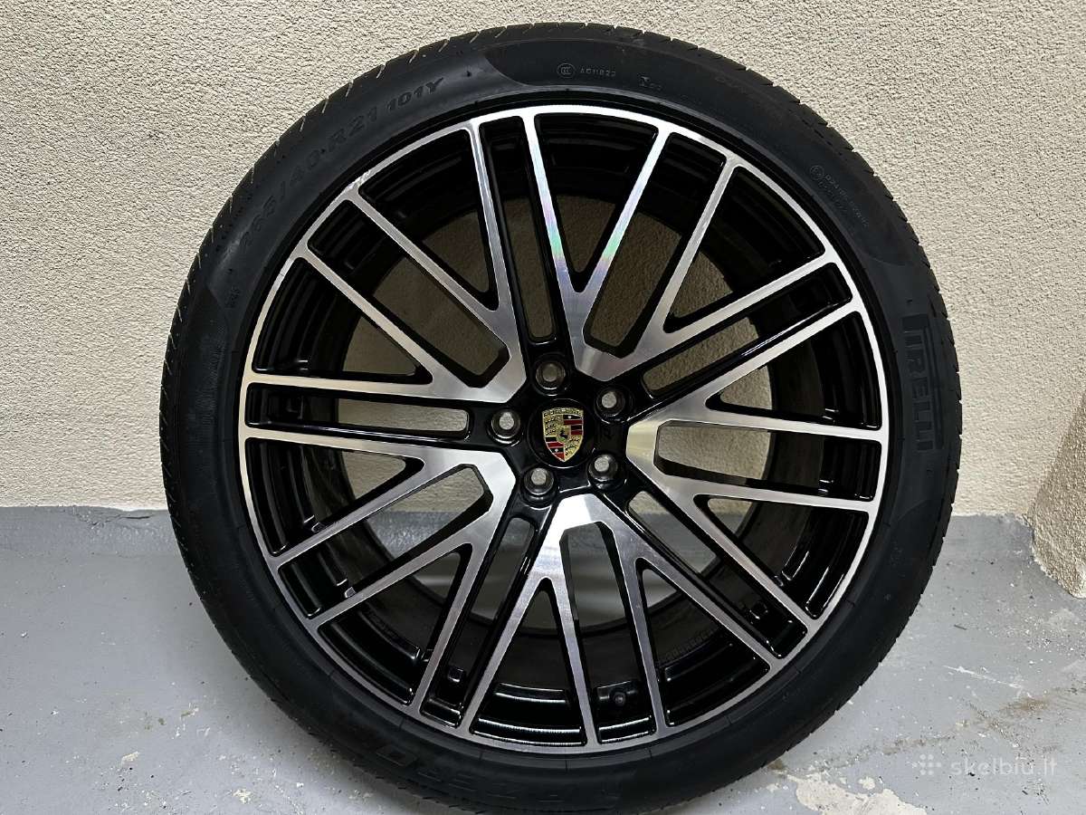 Porsche Macan Facelift Oem R21 ratlankiai - nuotraukos Nr. 3