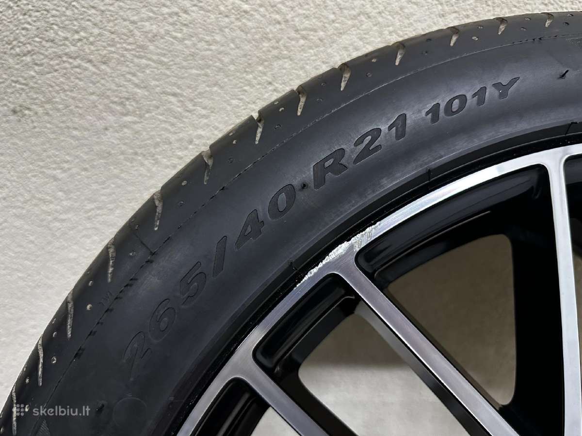 Porsche Macan Facelift Oem R21 ratlankiai - nuotraukos Nr. 7