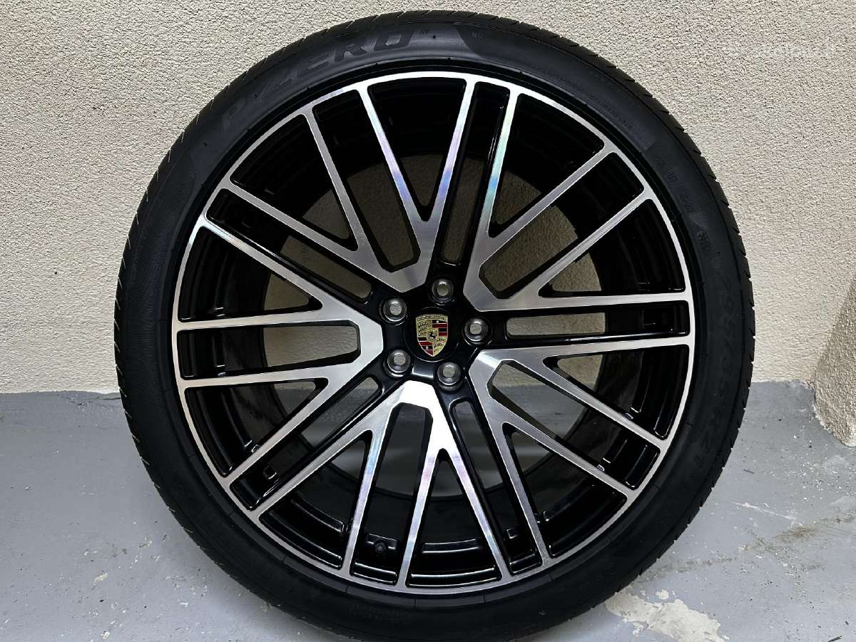 Porsche Macan Facelift Oem R21 ratlankiai - nuotraukos Nr. 4