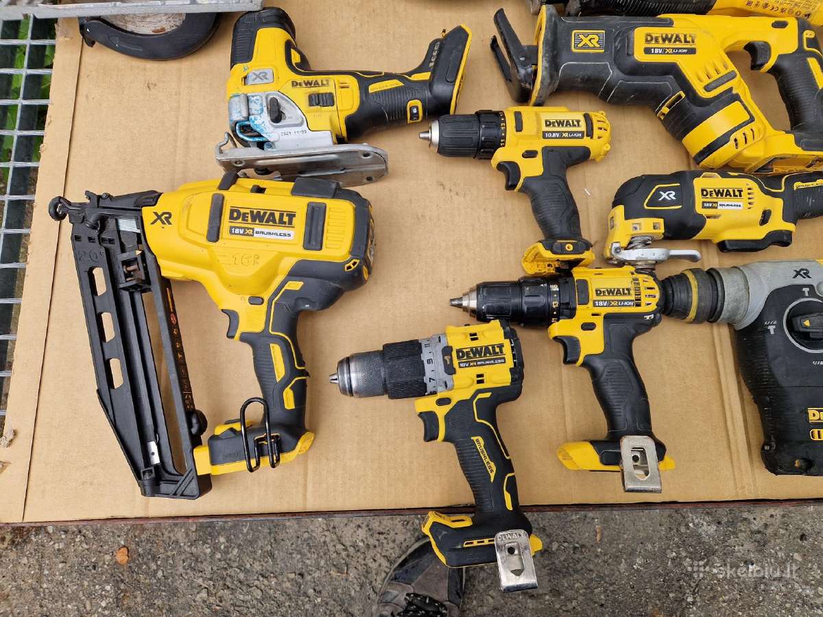 Dewalt irankiai - nuotraukos Nr. 8