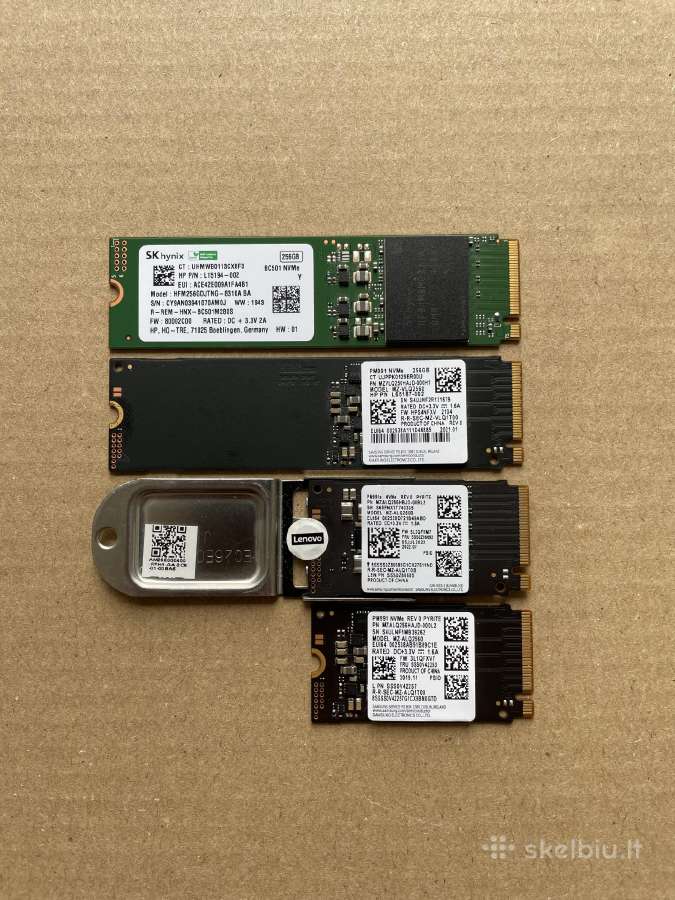 SSD M.2 Nvme 256gb, 512gb, 1tb, 2tb