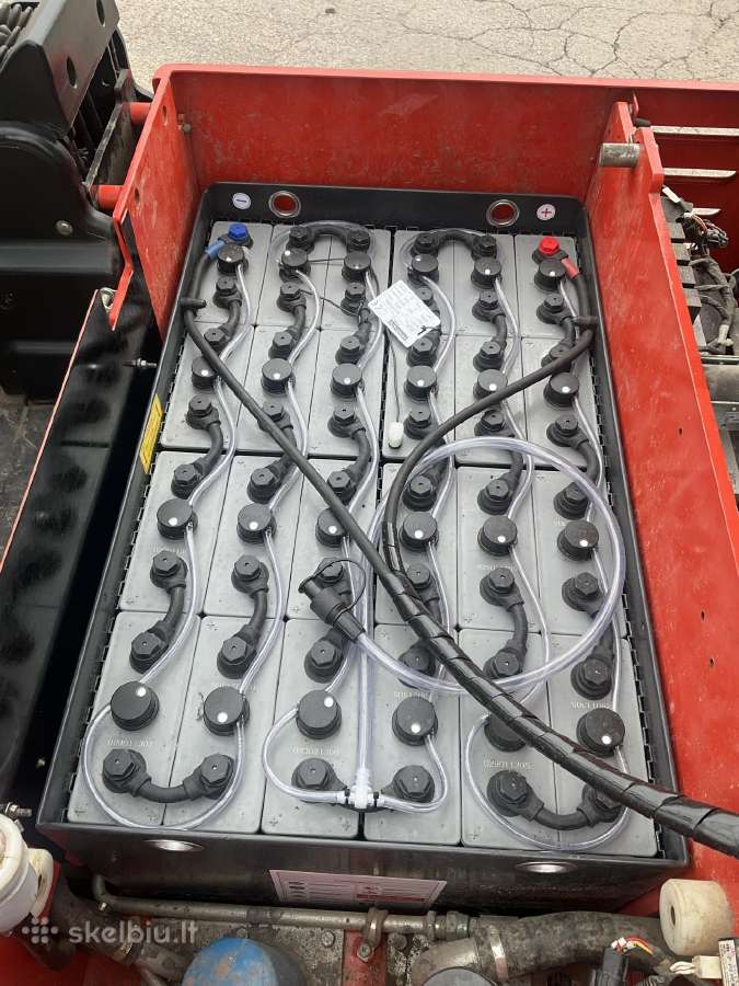 Elektrinis šakinis krautuvas su nauja baterija - nuotraukos Nr. 7