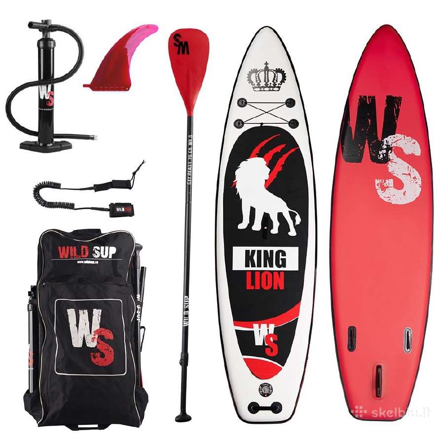 Naujos nenaudotos Irklentės - Wildsup King Lion