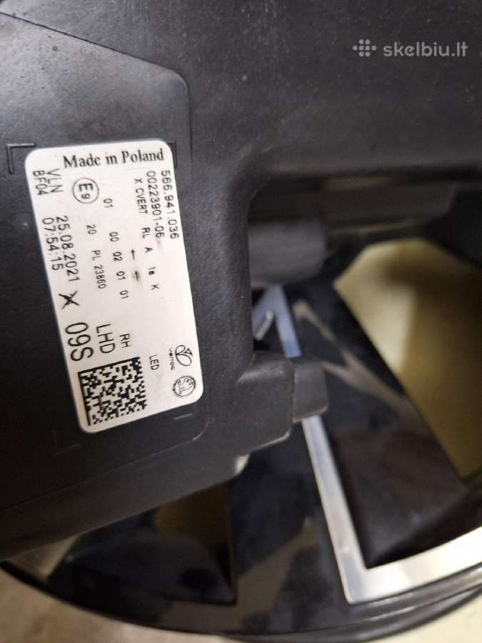 Škoda Kodiaq Fl Full LED Matrix dešinys žibintas - nuotraukos Nr. 3